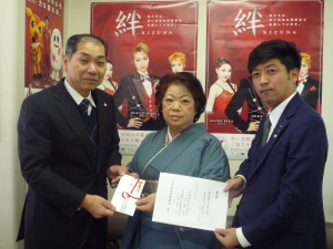 奈良県商工会青年部連合会、奈良県商工会女性部連合会よりご寄付いただきました。