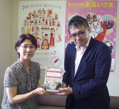 社会福祉法人恵風会（特別養護老人ホームやまびこ）様からご寄付をいただきました